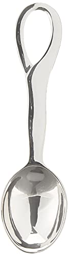 Cuchara de Alimentación para Bebés de Plata Esterlina