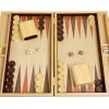 Juego de Backgammon de Madera de Nogal - Maletín de Madera