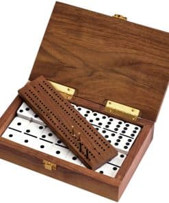 Set Doble 6 de Dominó Alex Cramer con Spinners. Set de