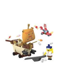 Mega Bloks Spongebob Burgermobile Showdown Building Set