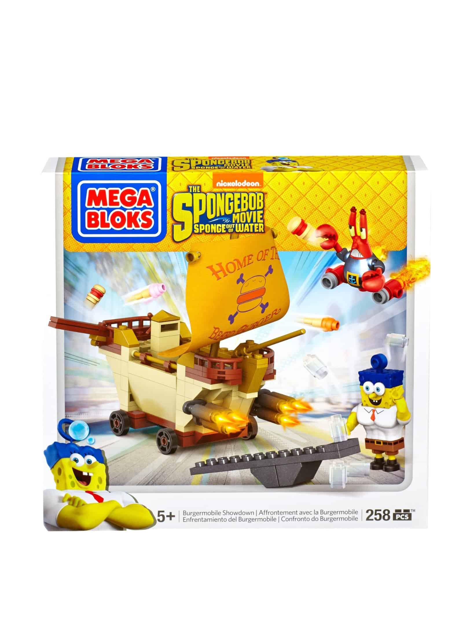 Mega Bloks Spongebob Burgermobile Showdown Building Set - Imagen 3