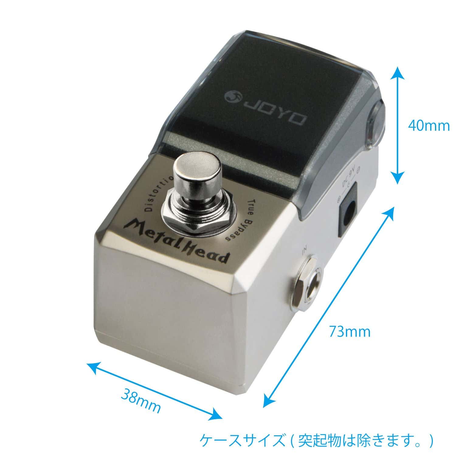 Pedal de Efecto de Guitarra Eléctrica JOYO JF-315 Medalhead - Imagen 6