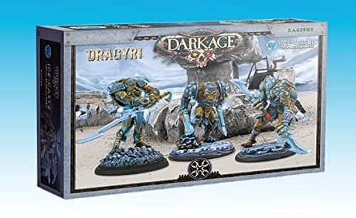 Juegos de la Era Oscura Dragyri Ice Caste Warband Starter