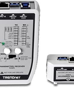 Probador de Cables VDV y USB TRENDnet, TC-NT3, Negro
