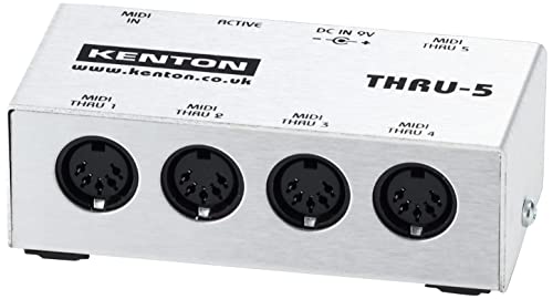 Kenton THRU-5 1 MIDI in a 5 MIDI thru - Imagen 6