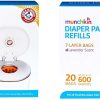 Munchkin Diaper Pail Snap (Paquete de 40)
