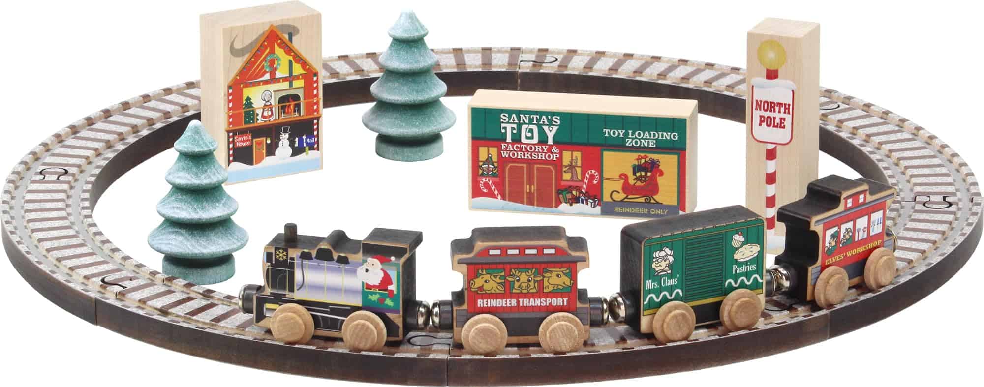 Tren del Polo Norte - Aldea del Norte - Hecho en USA - Imagen 3