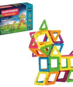 Set de Construcción Magnética Magformers Creator Neon (60
