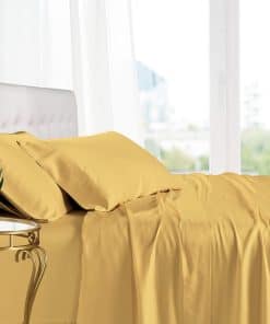 Juego de 2 Fundas de Almohada de Bambú 100% Viscosa de