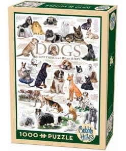 Rompecabezas COBBLE HILL Dog Quotes (1000 Piezas)