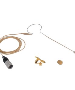 Micrófono de diadema Av-jefe Vl630-h4p en color Tan con