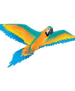 Cometa de Loro de Nylon Super Size 3D Blue Macaw WindNSun,