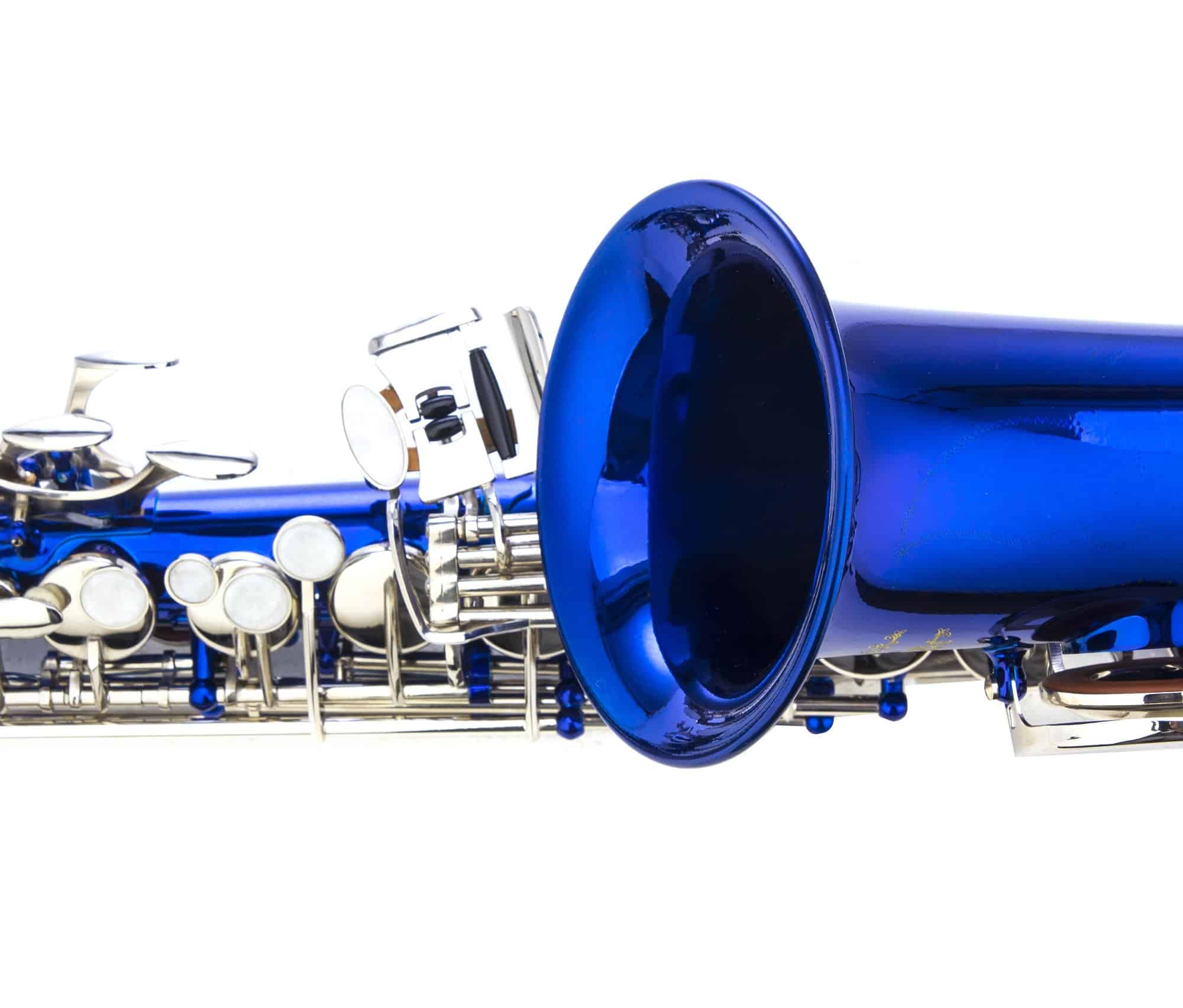 Saxofón Alto en Mi bemol Glory Azul/Plata con 11 cañas, 8 - Imagen 7