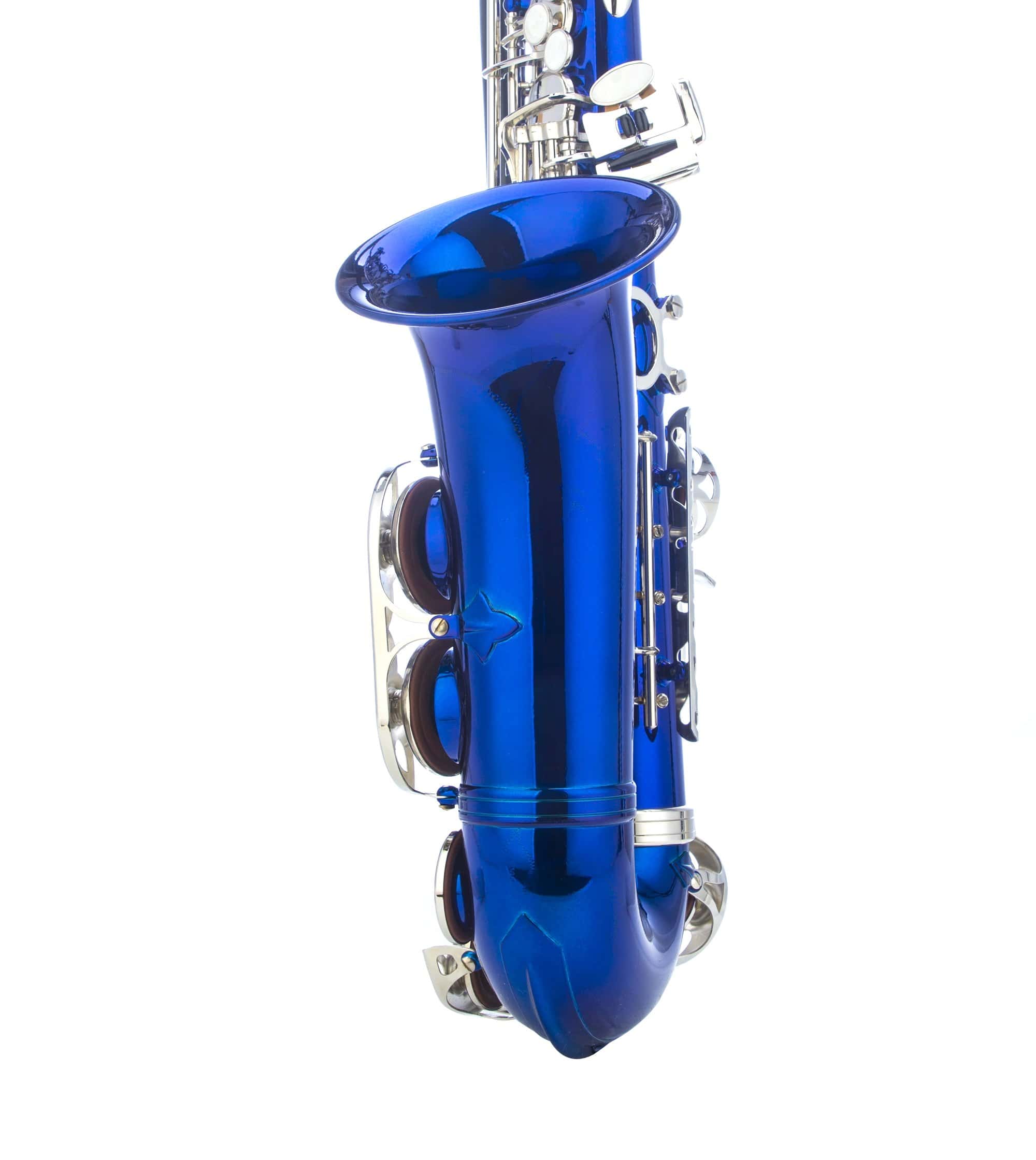 Saxofón Alto en Mi bemol Glory Azul/Plata con 11 cañas, 8 - Imagen 6