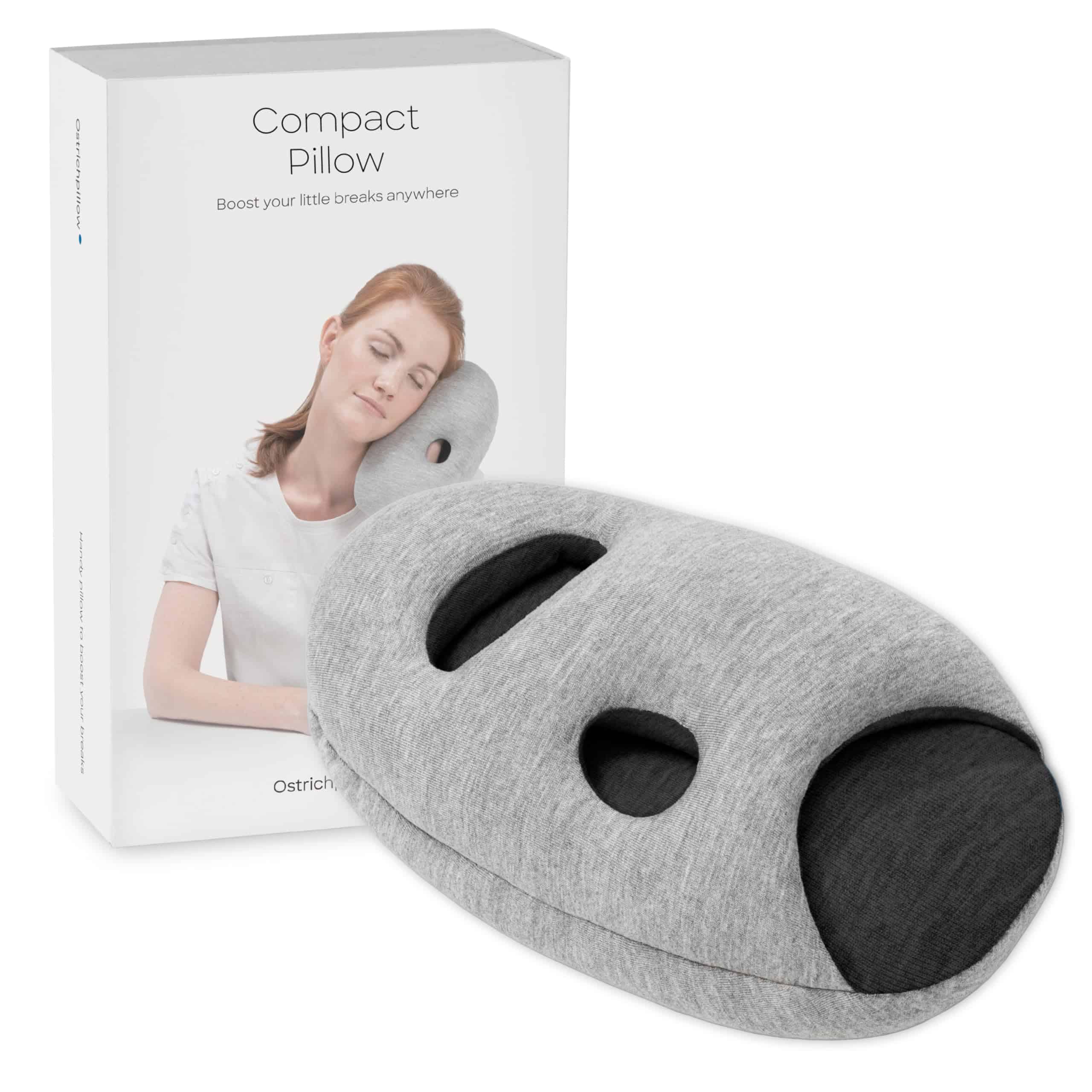 Ostrichpillow Mini Almohada de Viaje para Hombres Mujeres