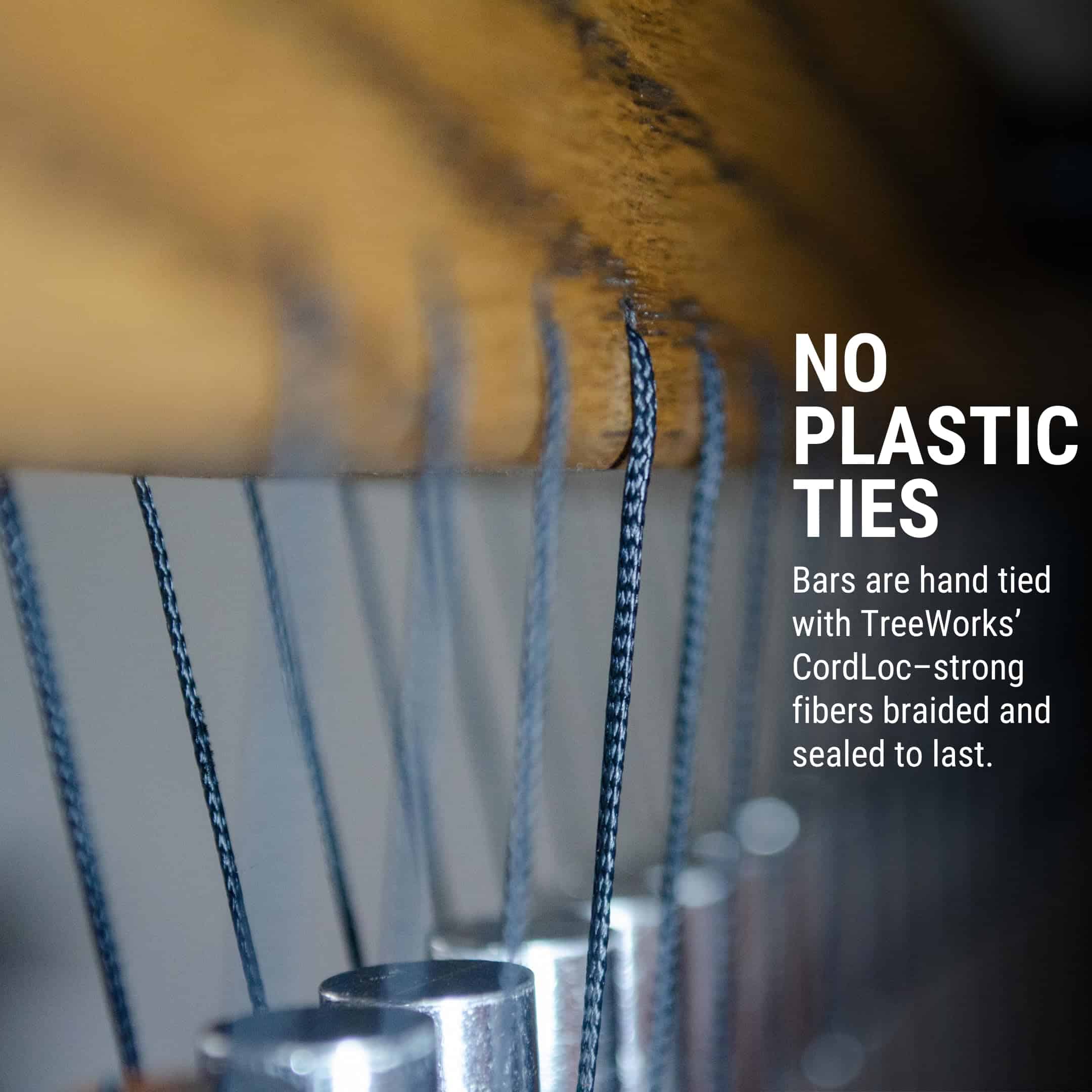 Treeworks Chimes Medium Top Bar Chime - Hecho en EE. UU. - - Imagen 6