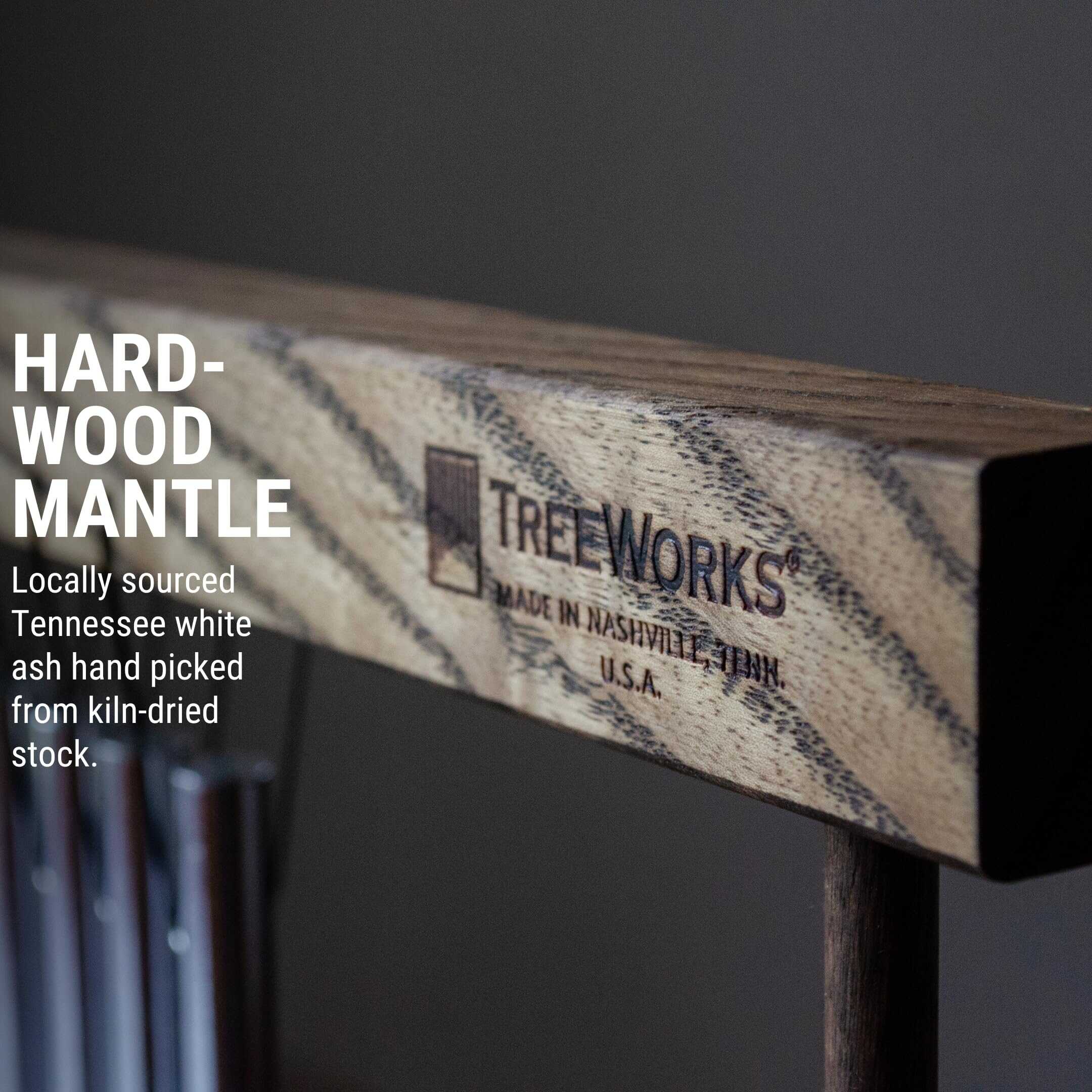 Treeworks Chimes Medium Top Bar Chime - Hecho en EE. UU. - - Imagen 5