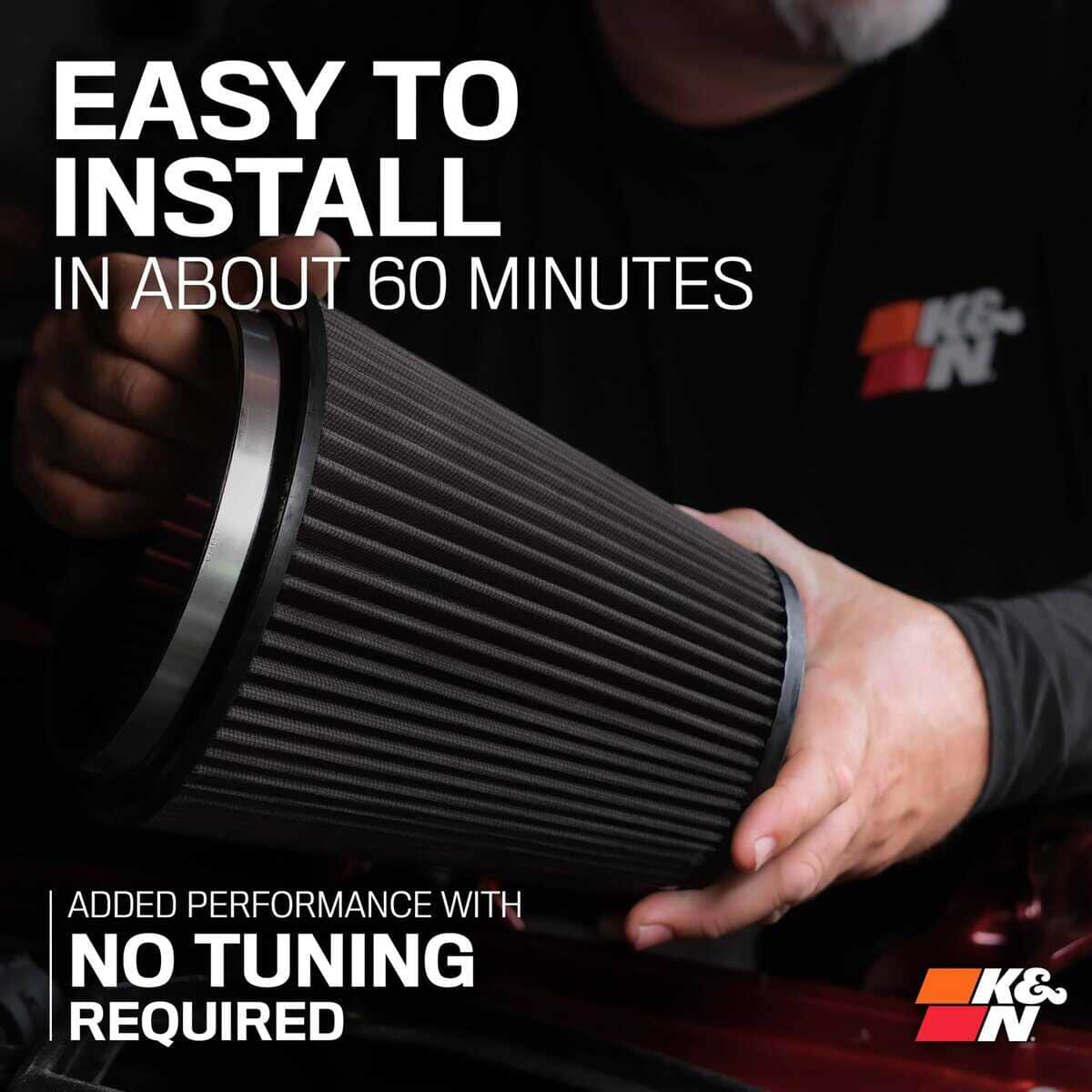 Sistema de admisión de aire frío K&N: -, 71-1566 - Imagen 9