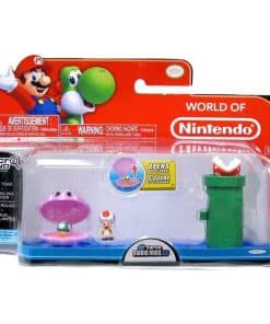 Set de Juego de Super Mario Bros U Micro Land Toad Rojo y