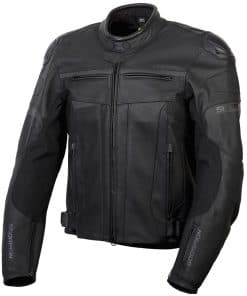 Chaqueta de Motocicleta Deportiva de Cuero para Hombre