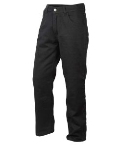 Pantalones reforzados para motocicleta -Negro