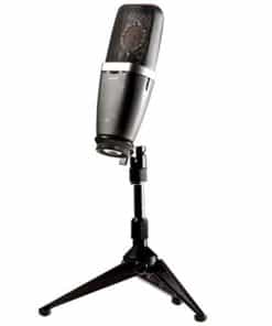 Micrófono de condensador de estudio con diafragma grande