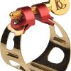 BG-LD0-Gold Ligature for Alto Sax, Bañada en Oro de 24K