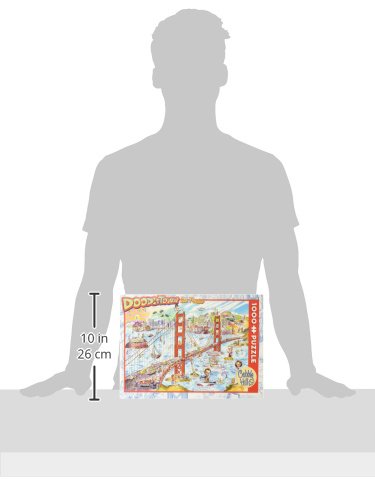 Rompecabezas COBBLE HILL Doodle Town: San Francisco (1000 - Imagen 5