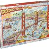 Rompecabezas COBBLE HILL Doodle Town: San Francisco (1000