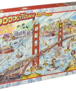 Rompecabezas COBBLE HILL Doodle Town: San Francisco (1000