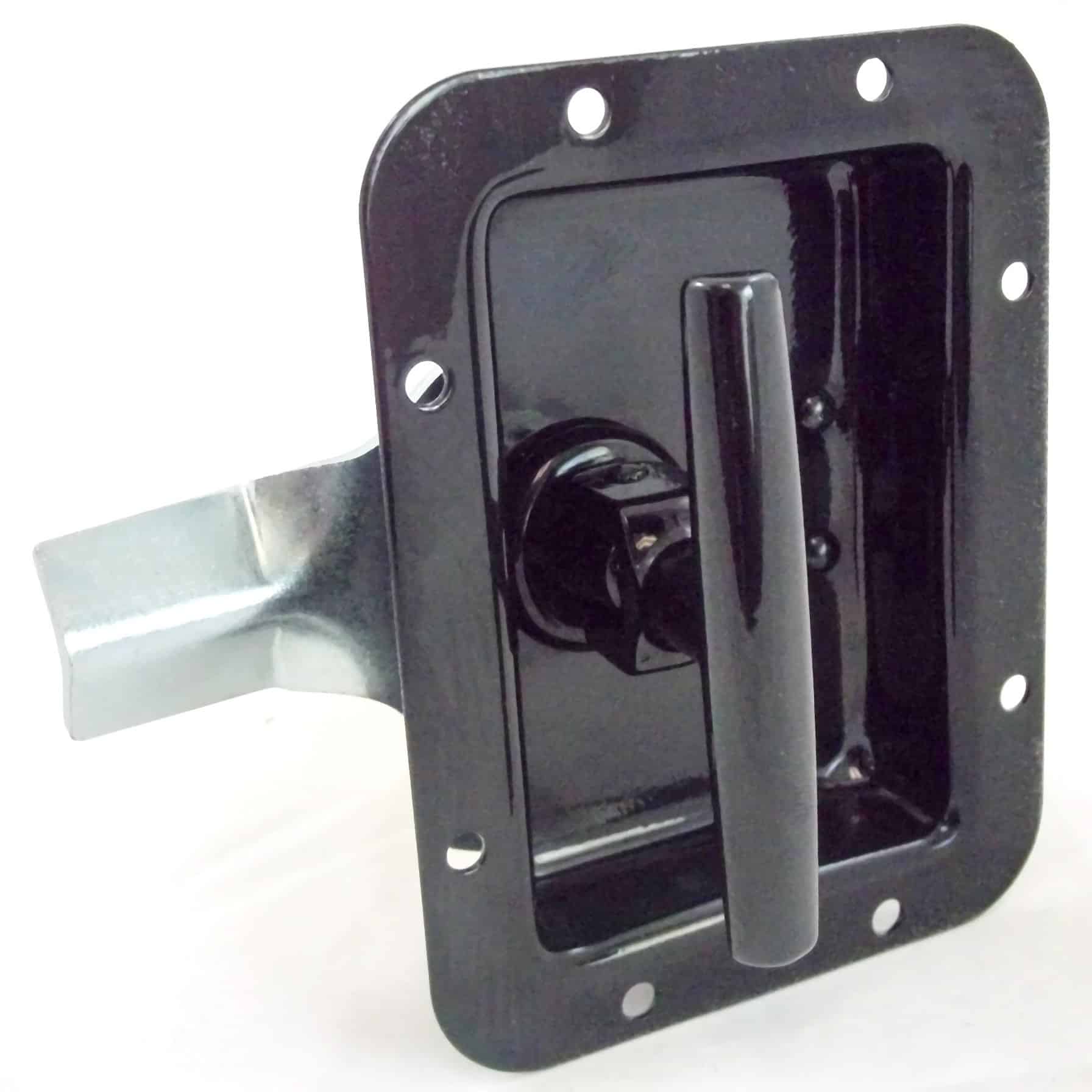 Red Hound Auto 4 Pack RV Paddle Lock Negro Mango Plegable - Imagen 4