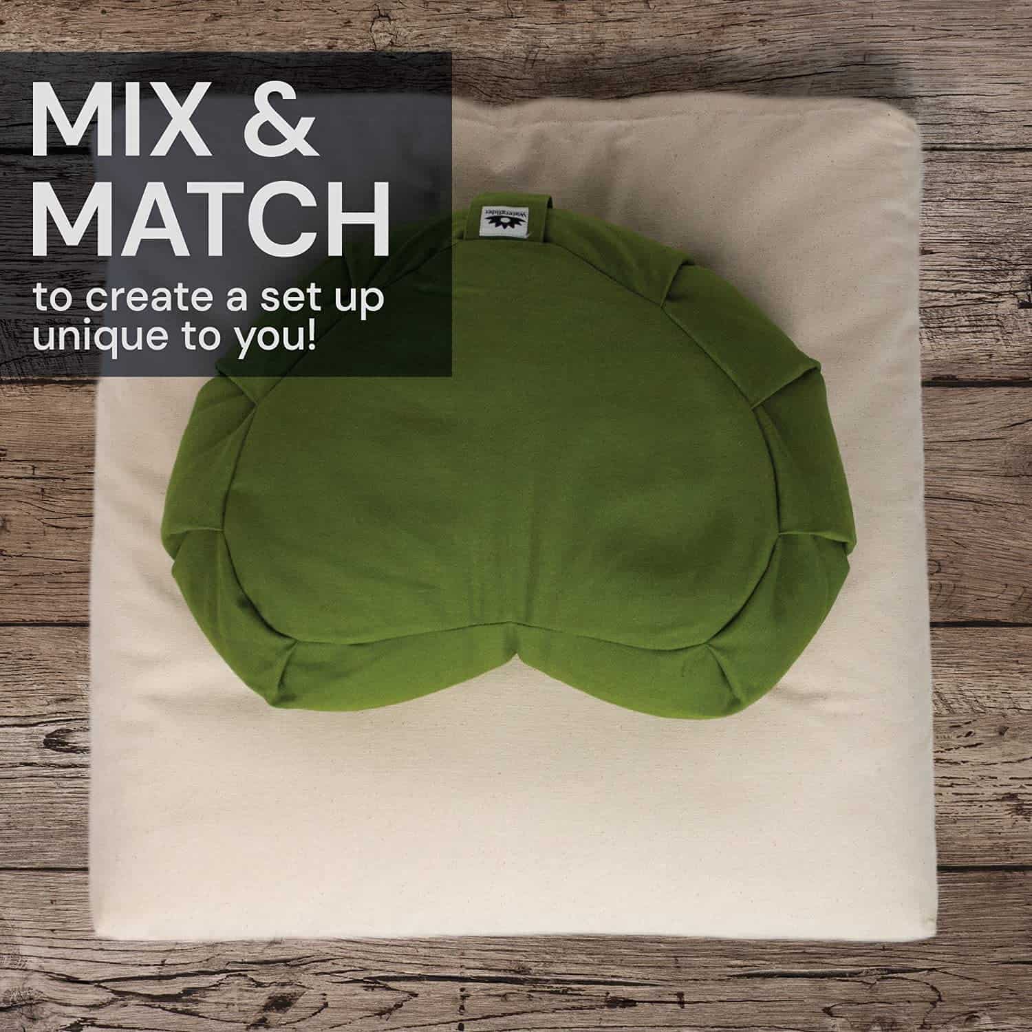 Cojín de Meditación Waterglider -Borgoña - Imagen 9