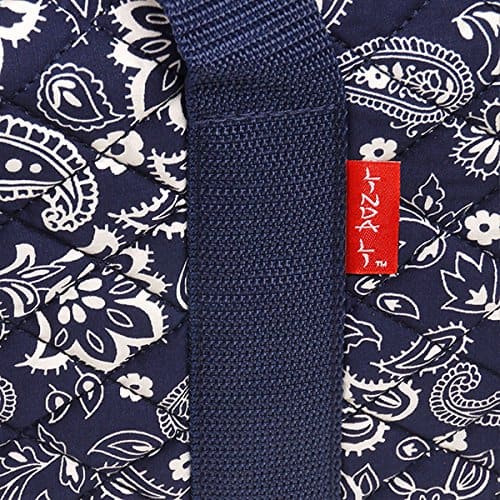 Nuevo! - Bolsa de Mahjong vacía - Bolsa suave paisley azul - Imagen 5