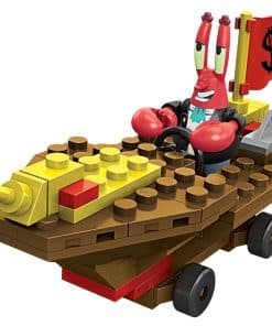 Mega Bloks Spongebob Squarepants Mr. Krabs Racer Building