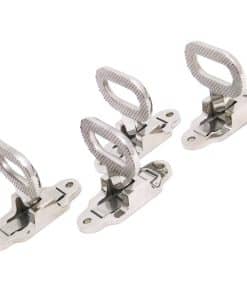 4X Asa de Agarre de Paso Plegable de Acero Inoxidable Red