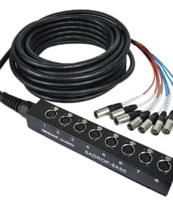 Cable Serpiente de 8 Canales Seismic Audio SADROP-8x50, 50