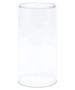 Estuches de plástico redondos Pioneer Plastics 280C para