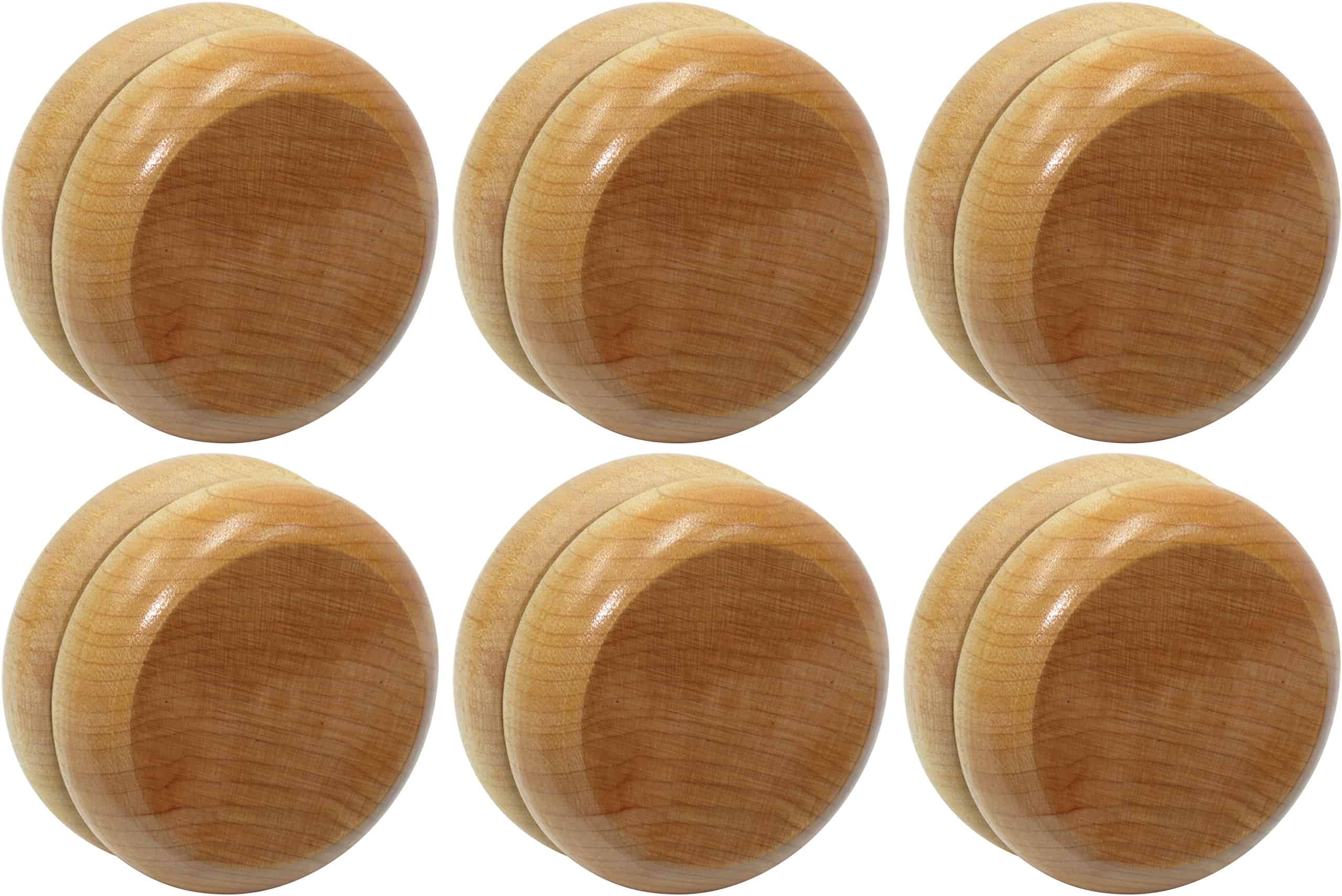 Yo-yo's lisos - Paquete de 6 - Hechos en EE. UU.