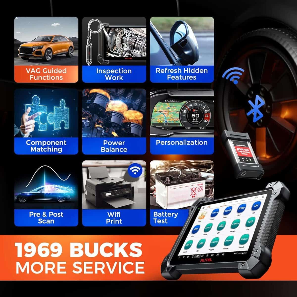 Autel MaxiCOM MK908 Pro II MK908P II: Herramienta de - Imagen 7