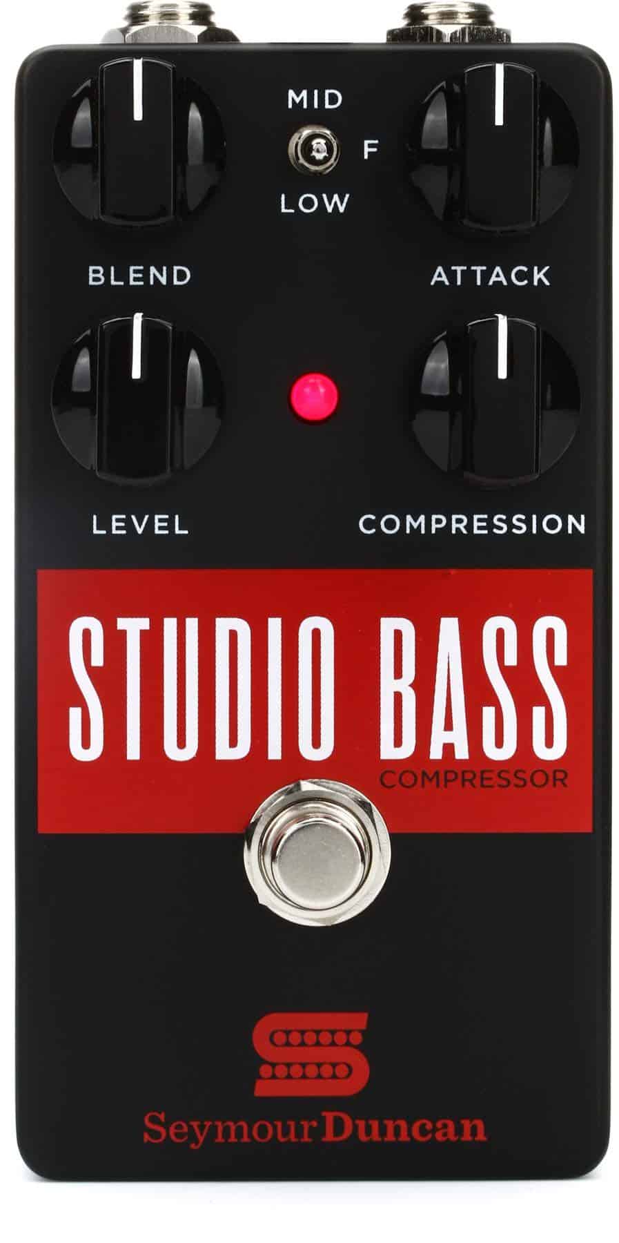 Pedal de Compresor de Bajo Seymour Duncan Studio Bass Pedal