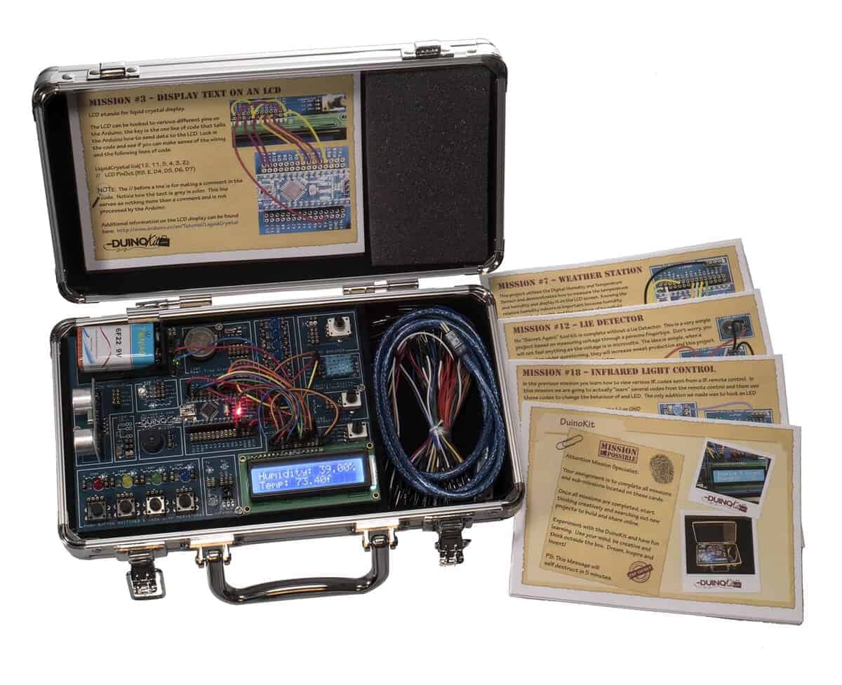 Sistema de Prototipos/Aprendizaje DuinoKit Jr
