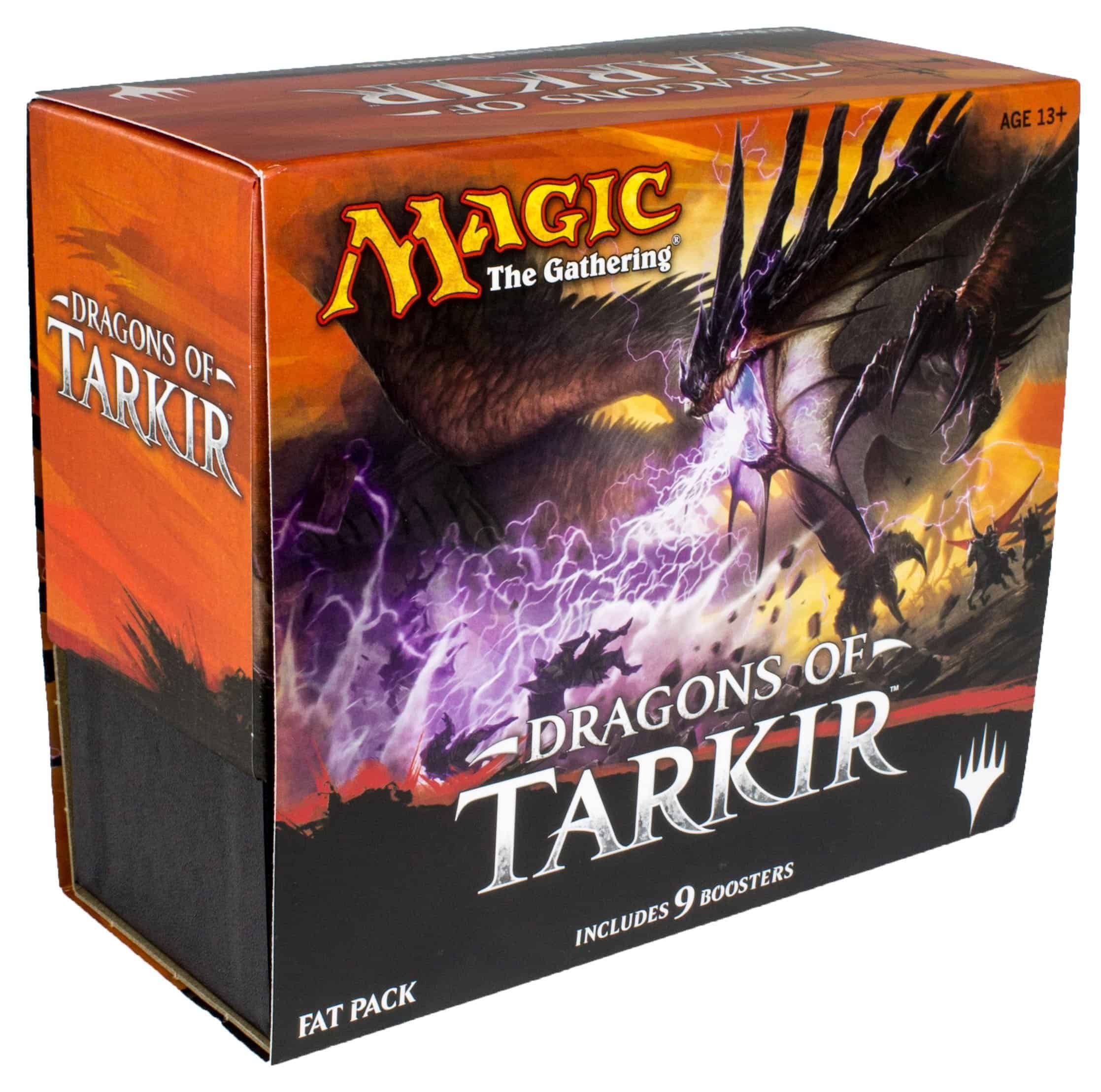 Magic: the Gathering: Dragons of Tarkir Fat Pack (Incluye 9