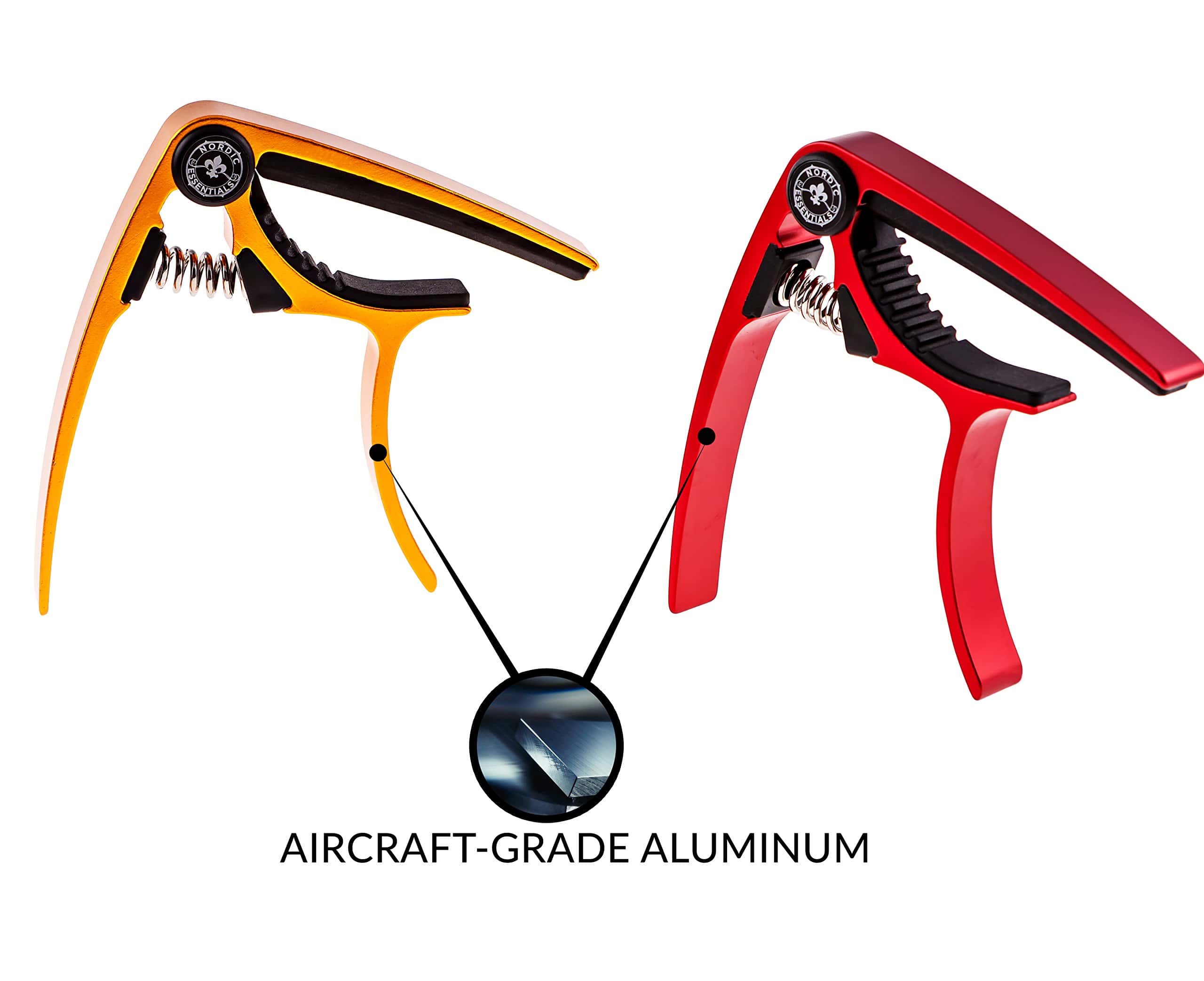 Guitar Capo (Paquete de 2) para Guitarras, -Nordic Essential - Imagen 4