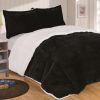 Juego de Edredón Reversible de -Negro