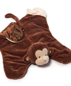 Manta de seguridad para bebé Gund Baby Nicky Noodle Monkey