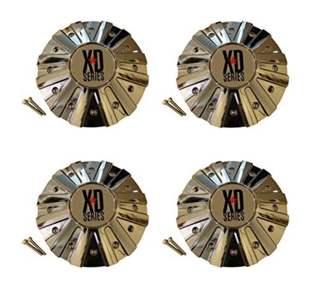 4 Tapas de Centro de Rueda Cromadas KMC XD Series 778