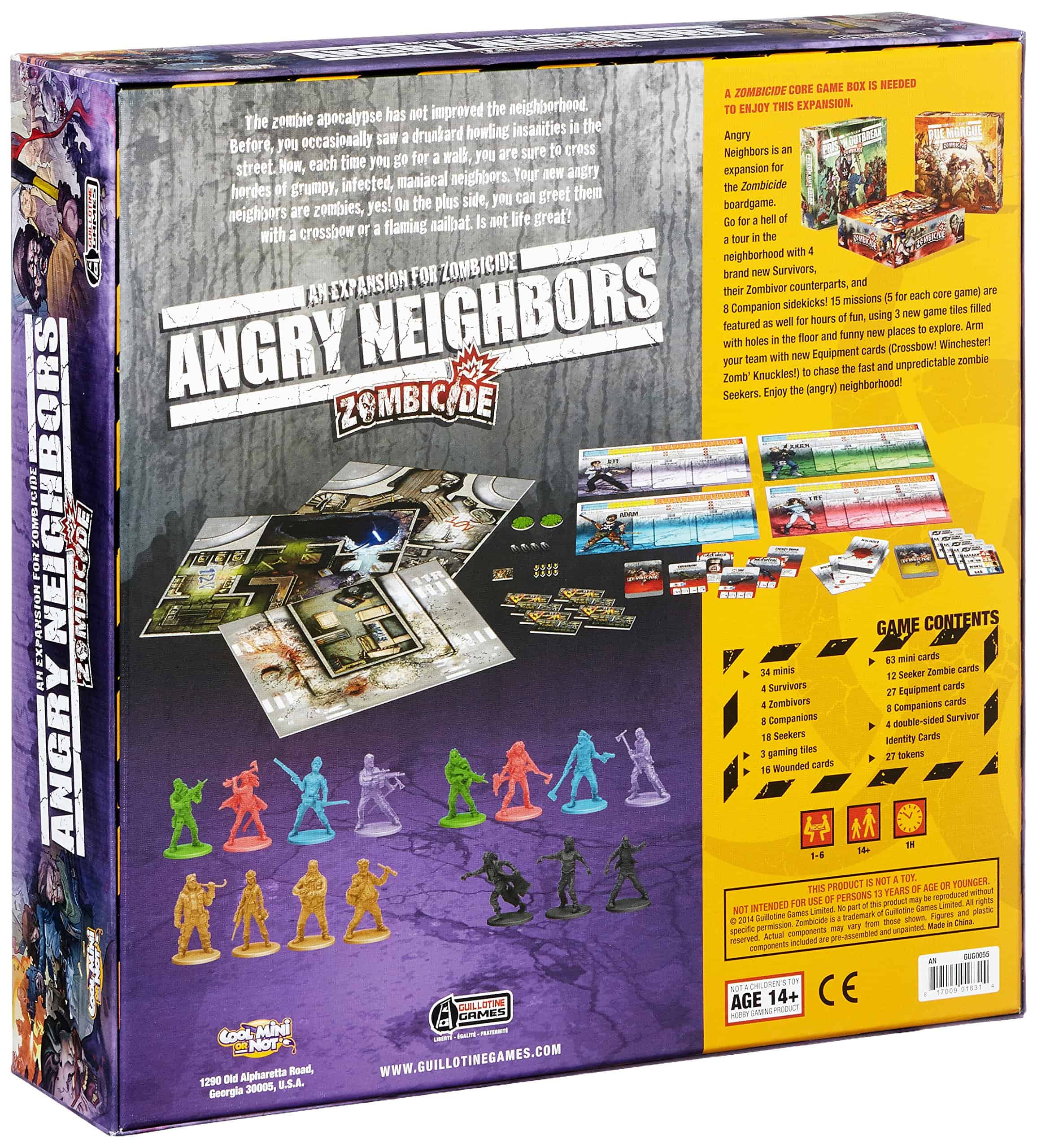 CMON Zombicide: Vecinos Enfurecidos - Enfrenta la - Imagen 3