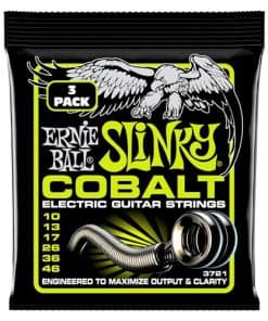 Ernie Ball Regular Slinky Cobalt Electric Guitar Strings 3