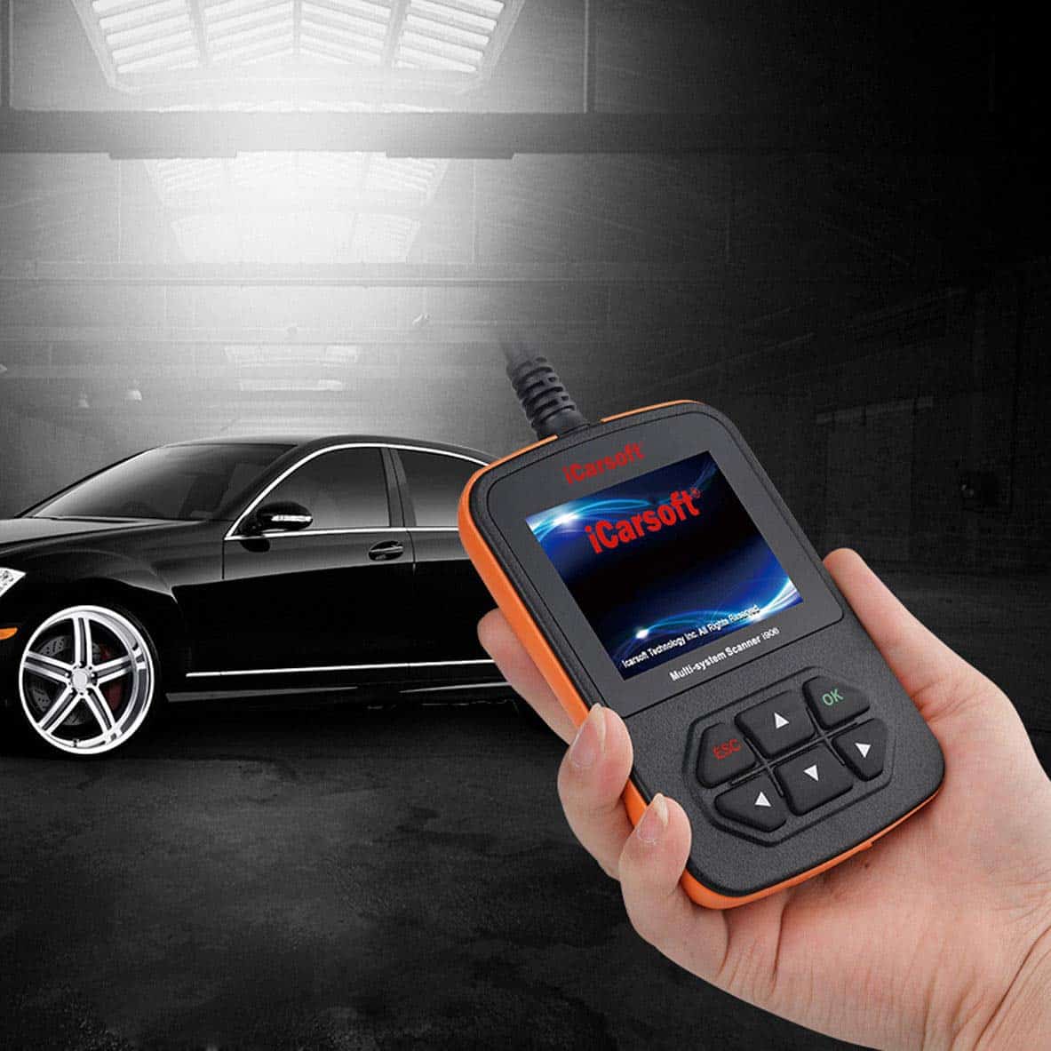 Escáner de diagnóstico OBD2 para Volvo/Saab iCarsoft i906 - Imagen 3
