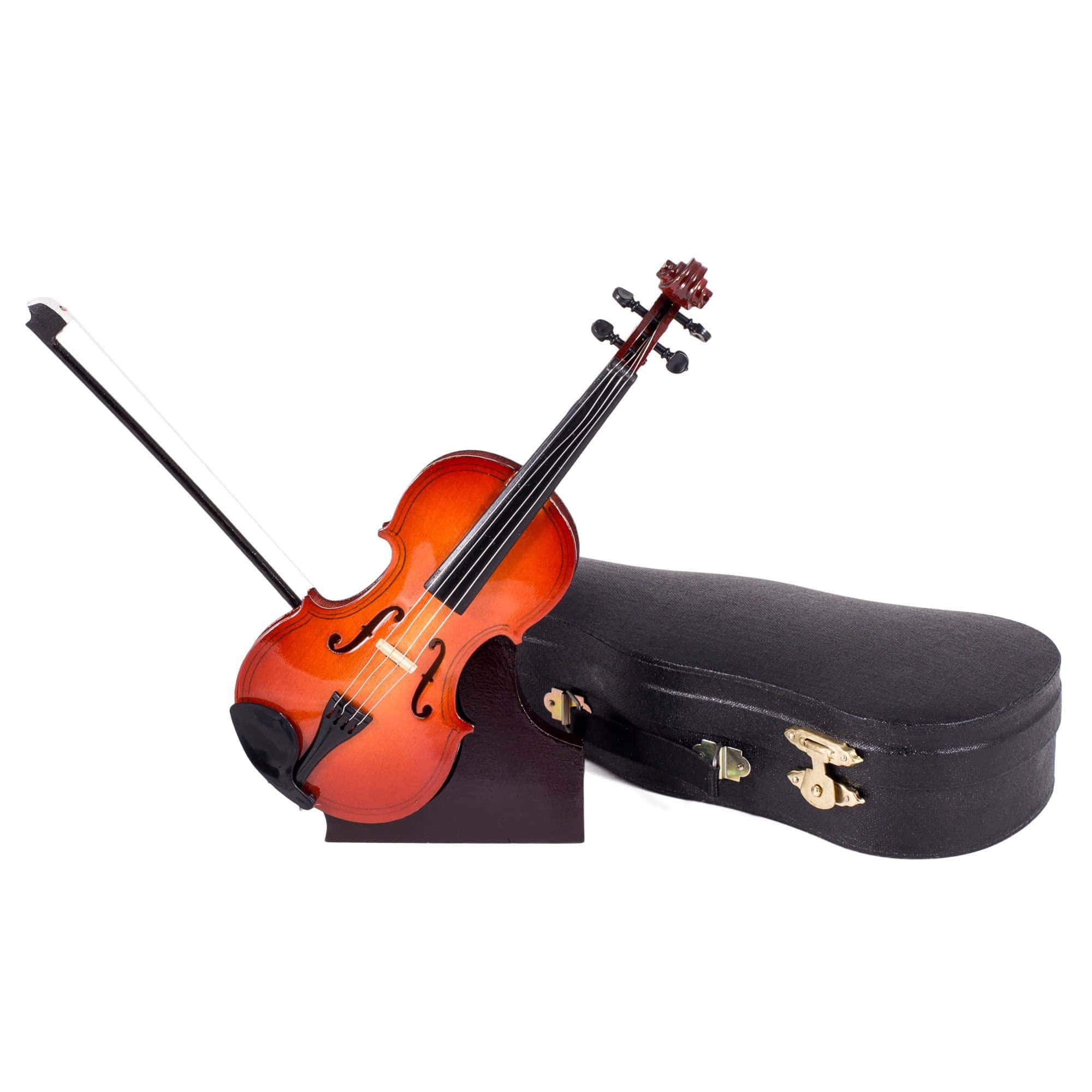 Broadway Gifts - Miniatura de Violín Decorativo Réplica de
